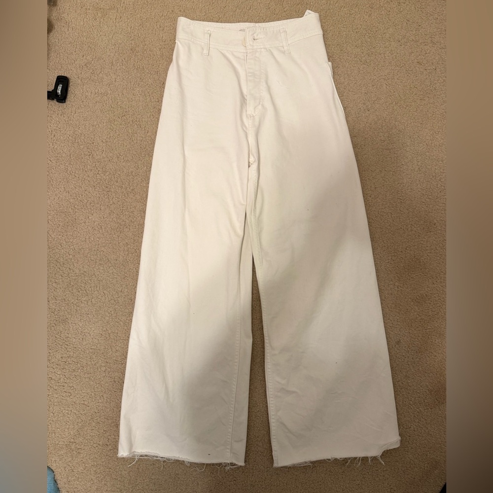 Zara White Jeans